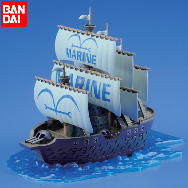 Bandai One Piece Grand Ship Collection 07 Marine Ship Model Kit